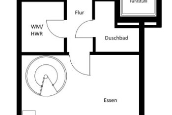 Grundriss Hochparterre