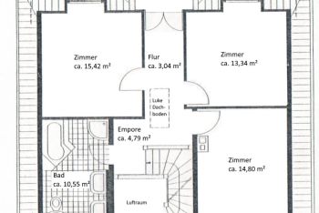 Grundriss 1. Obergeschoss